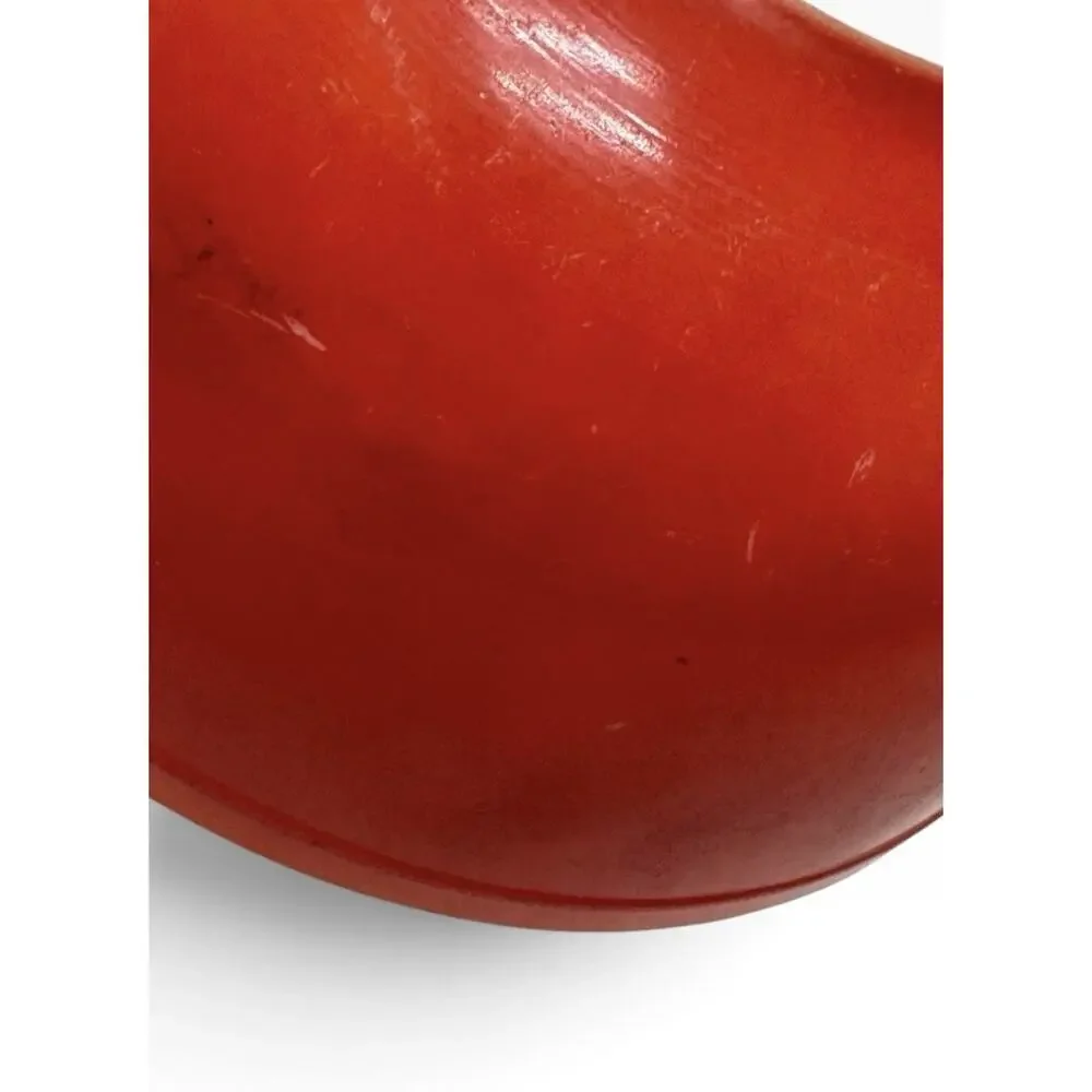 Pyrex Primary Color Red Nesting Mixing 4 Quarts Bowl #404